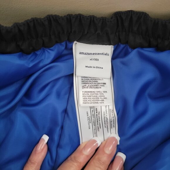 Amazon Essentials Boys/Unisex   Navy Blue Snow Pants - XL  (10) - Picture 4 of 6